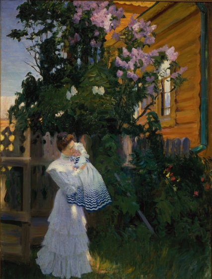 BORIS KUSTODIEV Lillà, 1906 Olio su tela 183 x 136 cm ©State Russian Museum, St. Petersburg