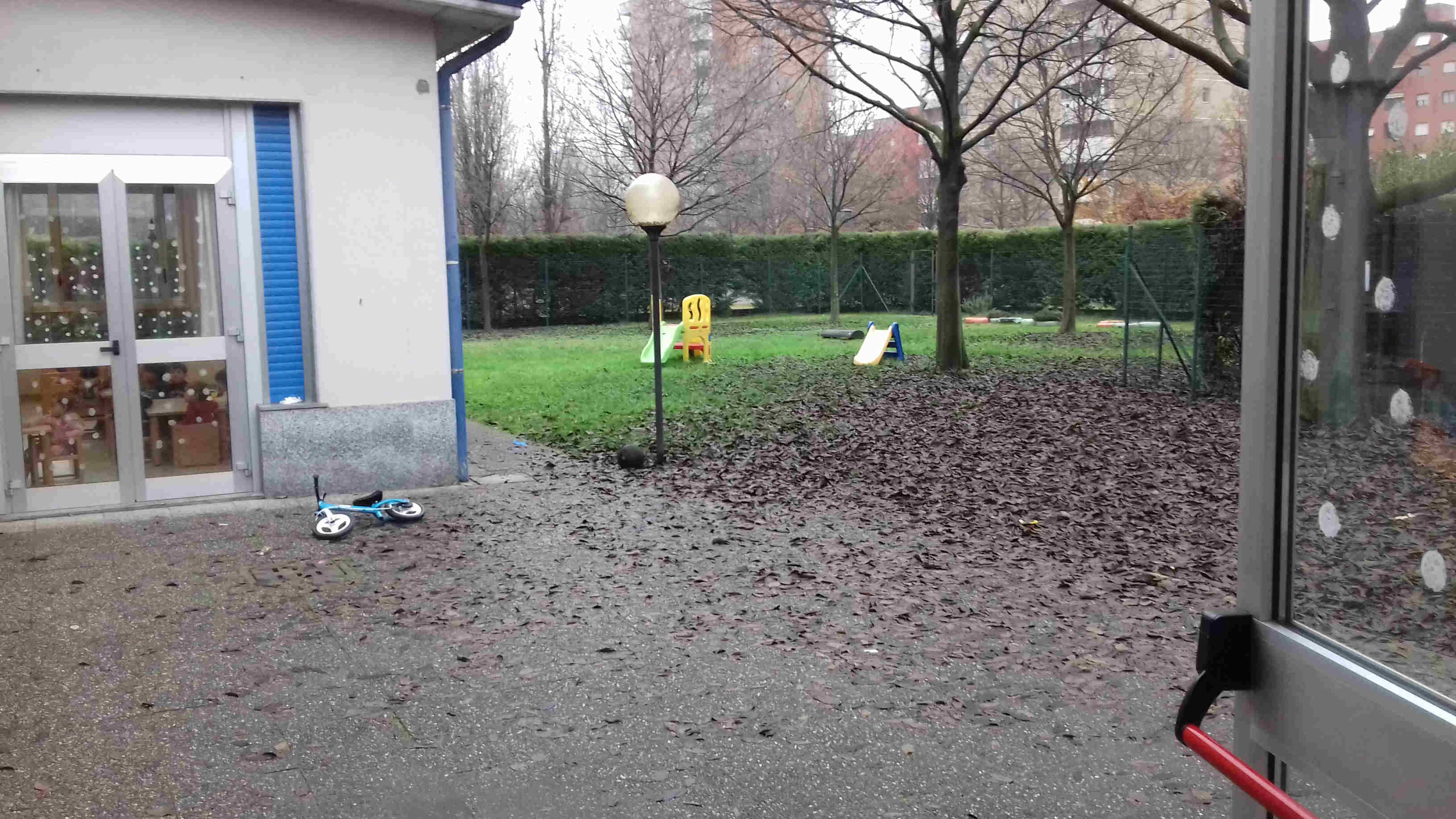 Gli spazi esterni: descrizione e foto