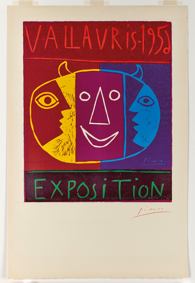 Pablo Picasso, VALLAURIS - 1956 EXPOSITION, Musée national Picasso-Paris RMN-Grand Palais (Musée national Picasso-Paris) / Adrien Didierjean   © Succession Picasso by SIAE 2024
