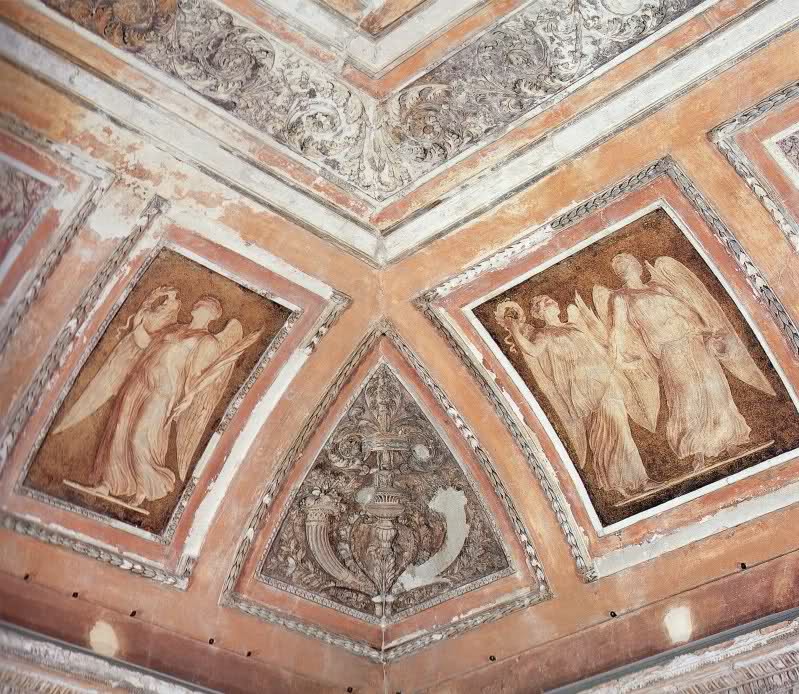 Sala del Trono, dettaglio della volta