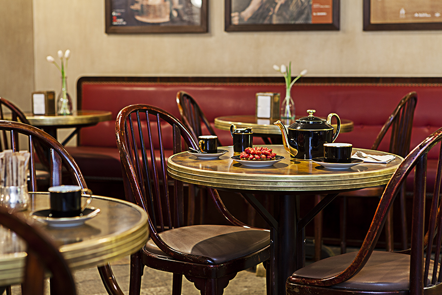 Interno della Caffetteria di Palazzo Reale