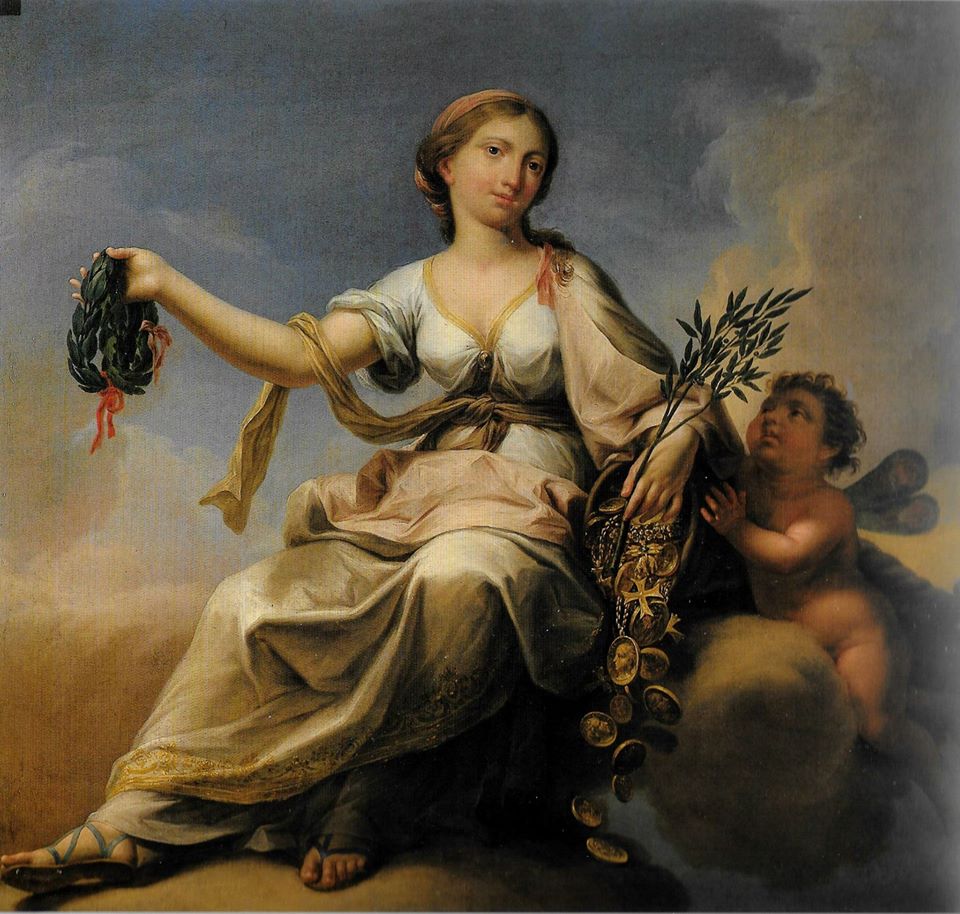 Martin Knoller, Il Premio, 1776-78; Sala delle Otto Colonne