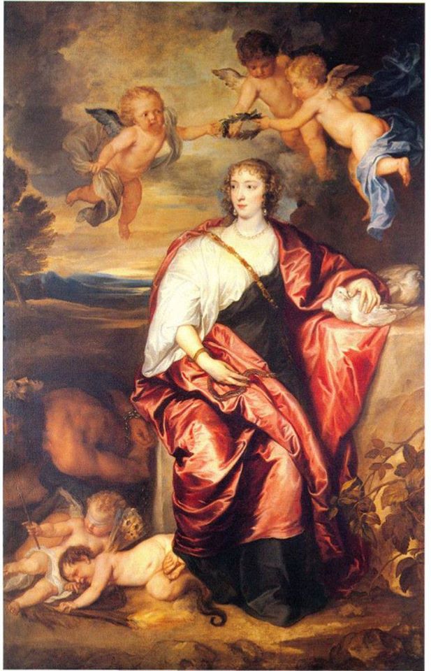Van Dyck, Ritratto di Lady Venetia Digby