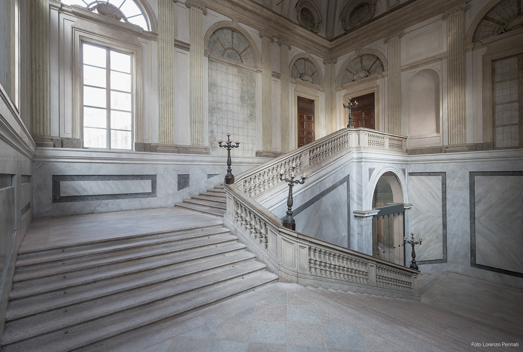 Palazzo Reale Scalone d'Onore. Foto Lorenzo Pennati