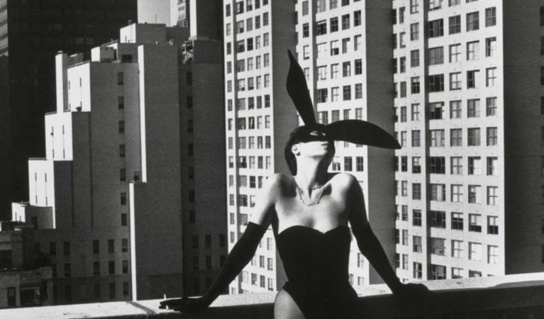 Elsa Peretti as a bunny. New York, 1975 © Helmut Newton Foundation