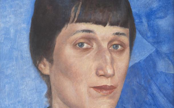 Petrov-Vodkin K.S.Ritratto della poetessa Anna Akhmatova