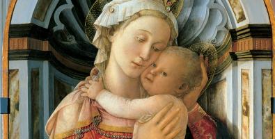 Filippo Lippi, Madonna col bambino, 1466, Firenze, Palazzo Medici Riccardi