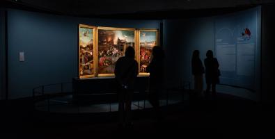 Vista della mostra Bosch e un altro Rinascimento, photo credits @CarlottaCoppo