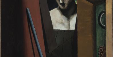 Giorgio de Chirico, Malinconia ermetica, 1919, Olio su tela, Musée d’Art Moderne de la Ville de Par