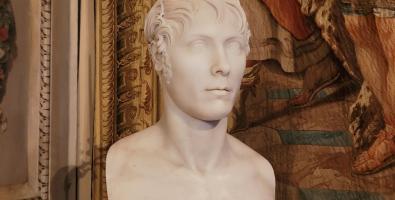 Busto del Principe Eugenio de Beauharnais viceré d'Italia, exhibition view, photo courtesy Robi Formica