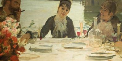 Giuseppe De Nittis Pranzo a Posillipo, 1879 ca olio su tela, 109 x 173,3 cm Galleria d'Arte Moderna, Milano © Comune di Milano – tutti i diritti riservati – Galleria d’Arte Moderna, Milano