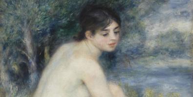 Auguste Renoir, Femme nue dans un paysage (© 2024 RMN-Grand Palais / Franck Raux/ Dist. Foto SCALA, Firenze)